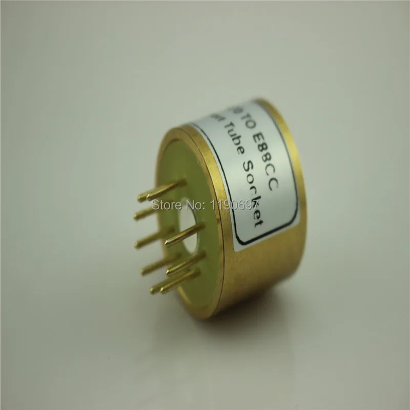 1 шт. 5670(6N3)(сверху) к ECC88(E88CC 6922)(снизу) 9Pin к 9Pin трубка DIY звуковая вакуумная трубка адаптер гнездо конвертер