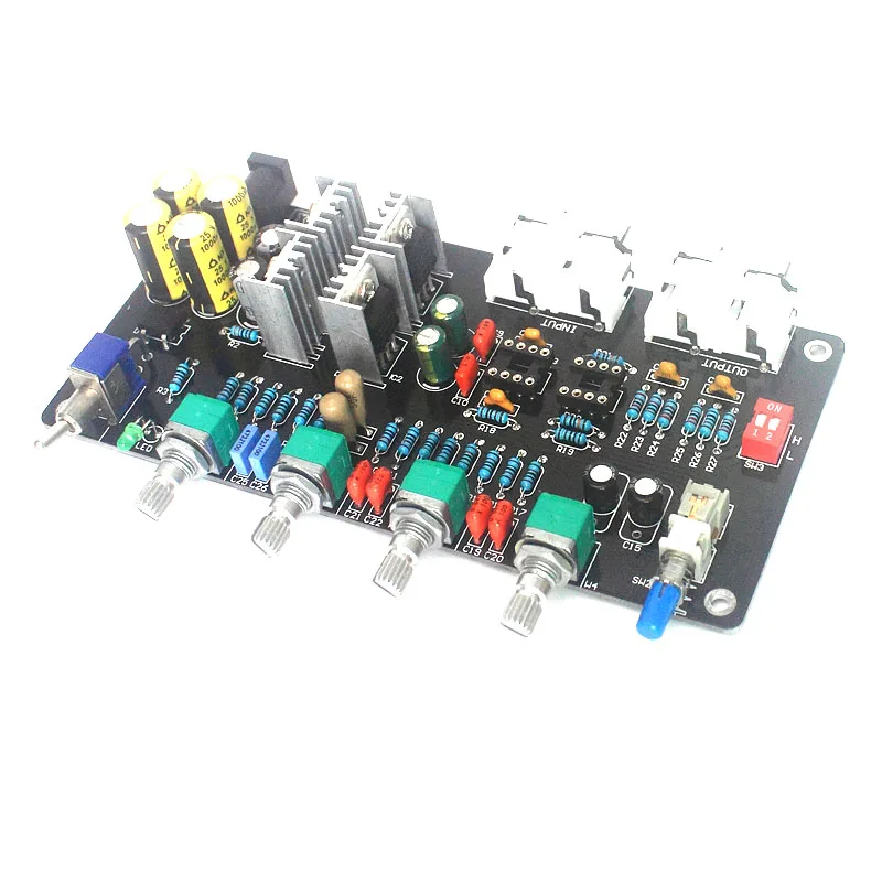 Fever tone готовый усилитель HIFI фронтальная аудиосвязь NE5532 AD712 TL082|Усилители мощности|