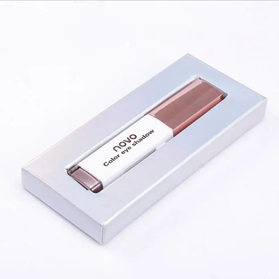 NOVO Two Tone градиент бархат макияж глаз кремовые тени стик sleek Водонепроницаемый ню