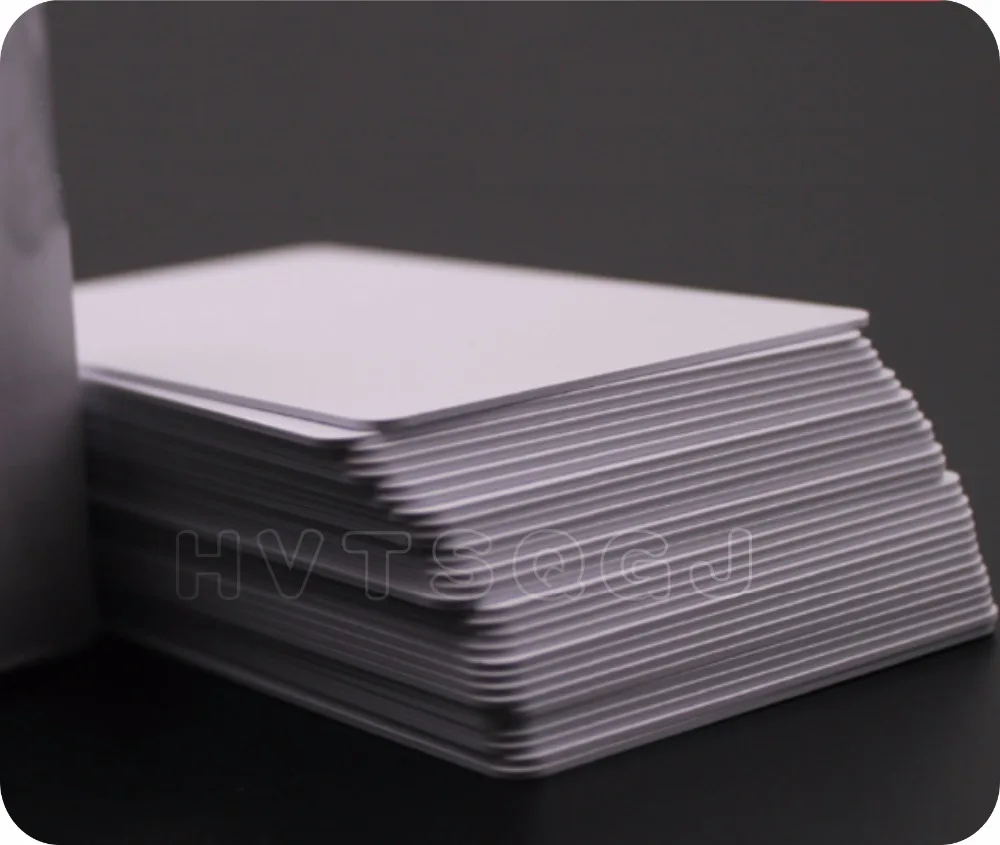 100 шт./лот струйная печать пустые ПВХ печатные карты для принтера Espon Canon|card card|card
