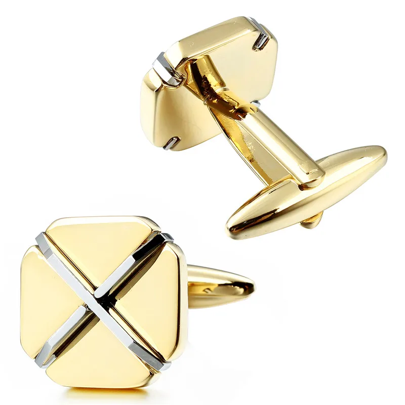 HAWSON Позолоченные мужские запонки модные кнопка для свадебного платья|cuff links|f