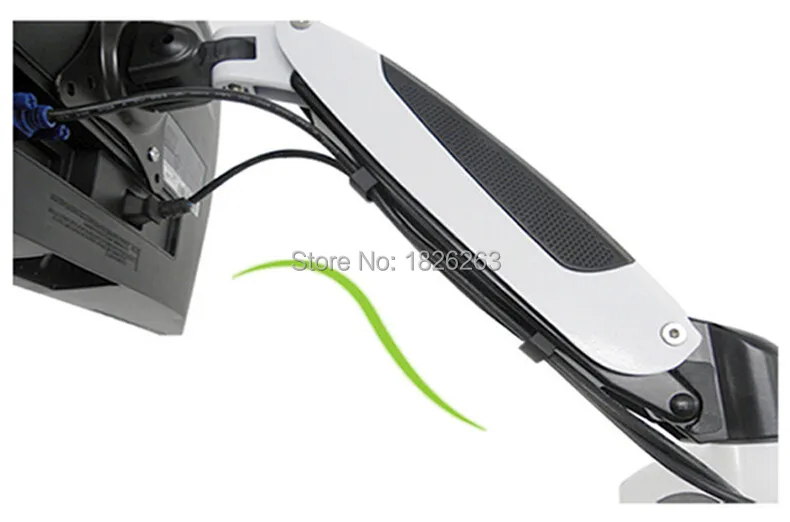 Держатель для ЖК монитора алюминиевый кронштейн на 360 градусов с регулировкой