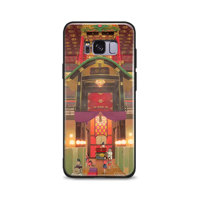 Spirited Away japanese anime TPU Soft Silicone Phone Case Shell Cover For Samsung S7 Edge S8 S9 Plus Note 8 9 |