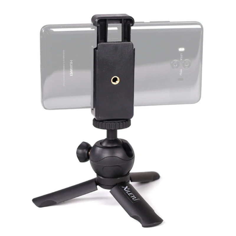XILETU XS-1 Универсальный мини Короткая тренога селфи палка 2 в 1 для телефона ActionCamera