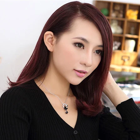 

Elegant Crystal Jewelry Made with Swarovski Elements Necklace Wedding Choker Necklace Women Butterfly Necklaces & Pendants