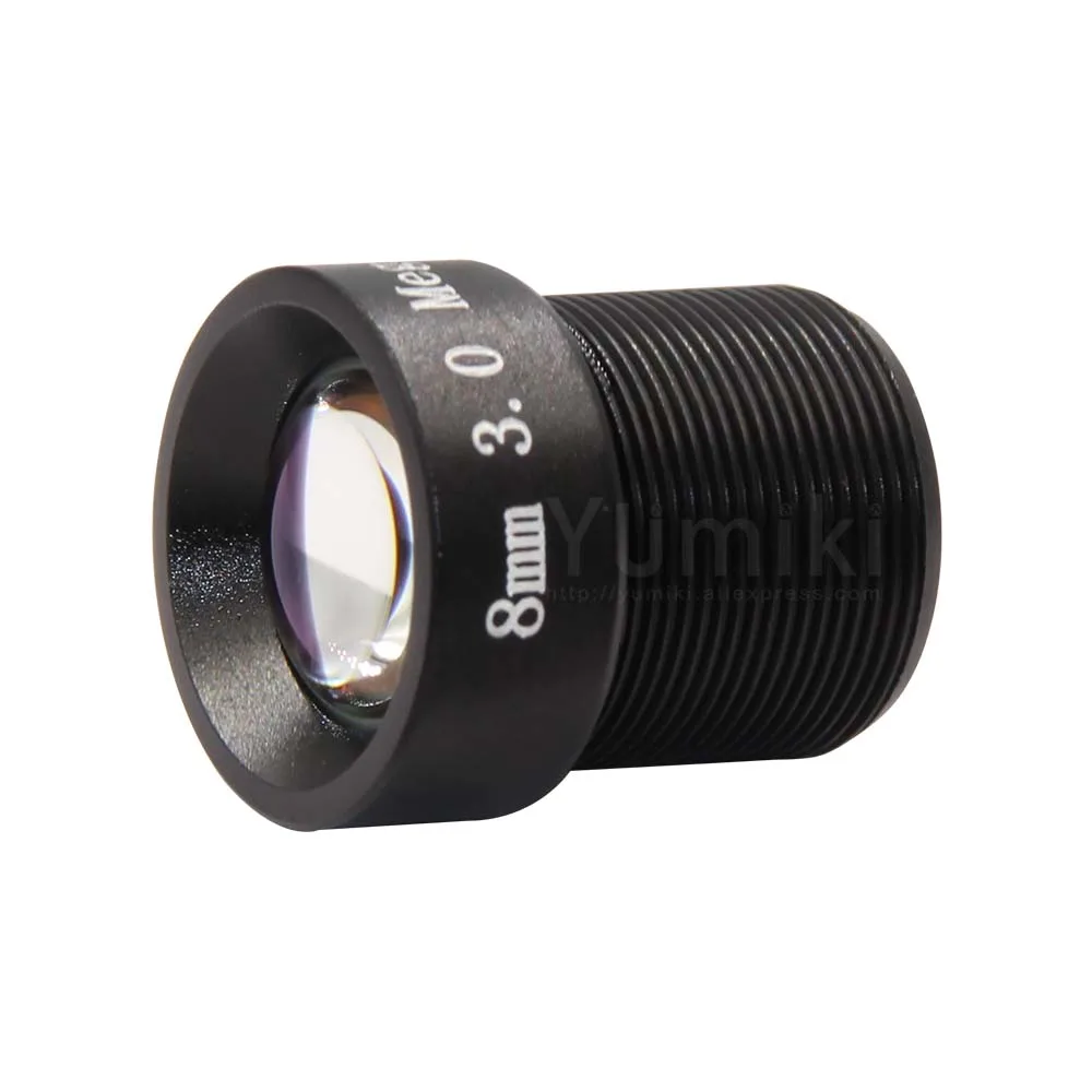 Yumiki 3,0 Megpixel M12 MTV 8 мм 3MP HD CCTV камера объектив IR HD камера безопасности Объектив фиксированная диафрагма