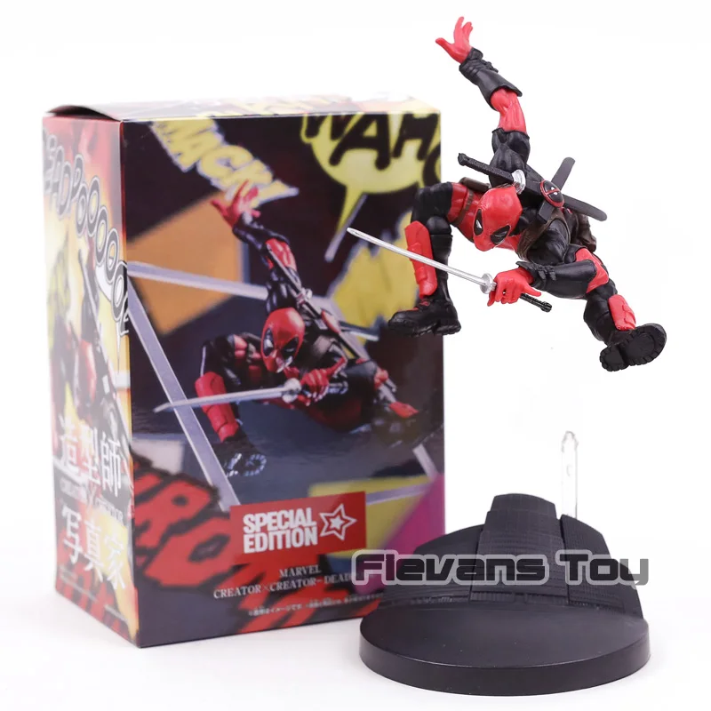 box X-men Deadpool Creator X Creator Special Edition ПВХ фигурка Коллекционная модель игрушечная Статуэтка - Цвет: box