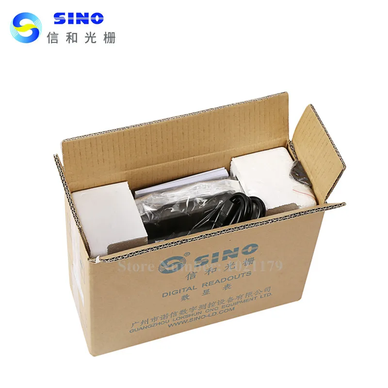 Горячий SINO SDS2MS 2 оси цифровой индикации DRO комплект токарно-фрезерный станок две оси дисплей DRO
