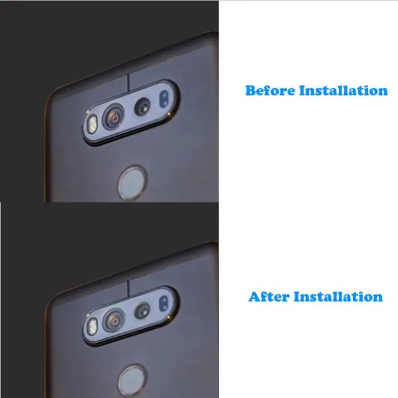 1 комплект/2 шт. Гибкая прозрачная защитная пленка для объектива камеры