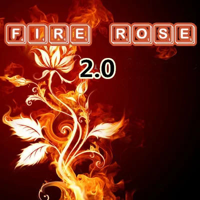 The Fire Rose 2 0-магический реквизит Magie иллюзии сценические магические трюки магии