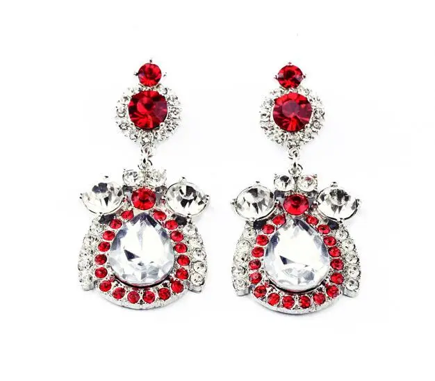 Блестящие Кристальные капли насекомых женские серьги темперамент | Украшения и