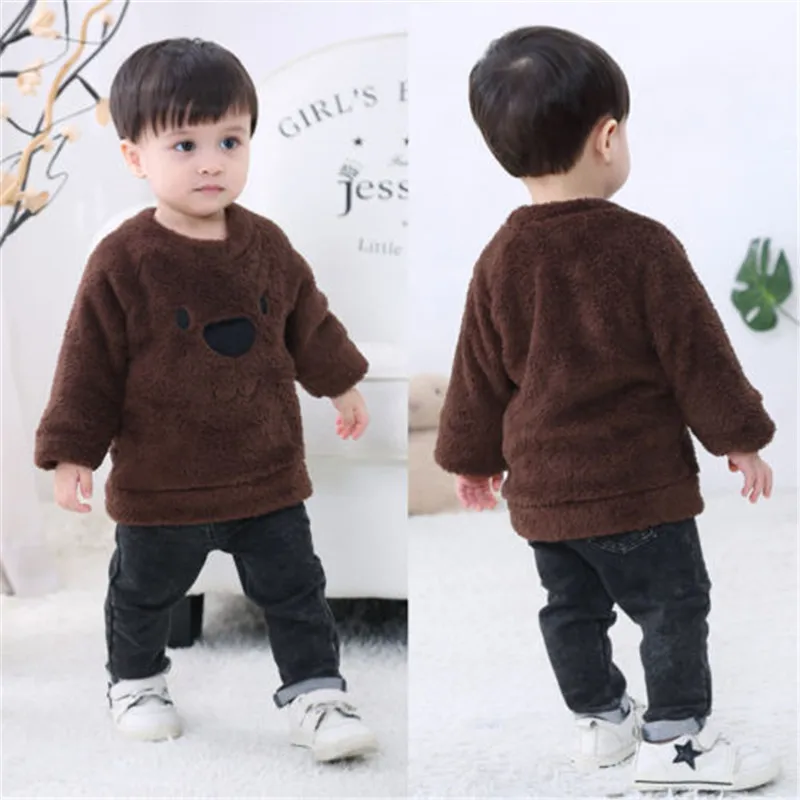 Милый популярный Повседневный модный теплый свитер с длинными рукавами и