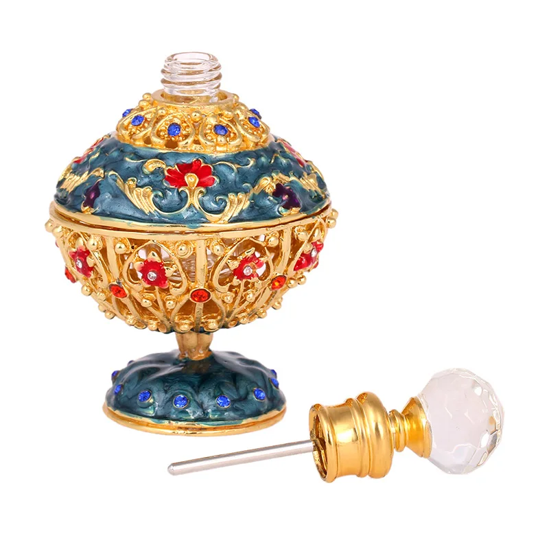 H & D 5 мл многоразовая пустая декоративная бутылочка для духов с ажурным цветком