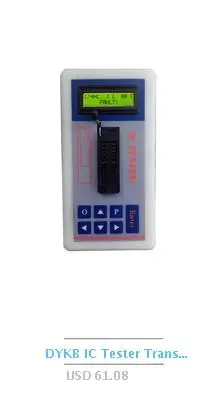 DYKB Mega328 транзистор тест er ESR метр цифровой комбинированный транзистор тест er Диод Триод индуктор Емкость MOS/PNP/NPN+ тестовый зажим