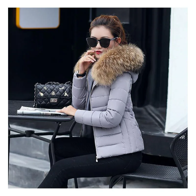 Женская Стеганая куртка короткая стеганая парка зимняя AA 093 2019|Женские парки| |