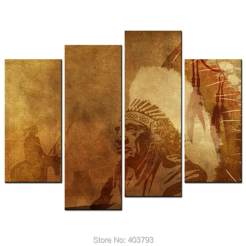 Картины фигурки настенное искусство американский Западный Родео ковбойская