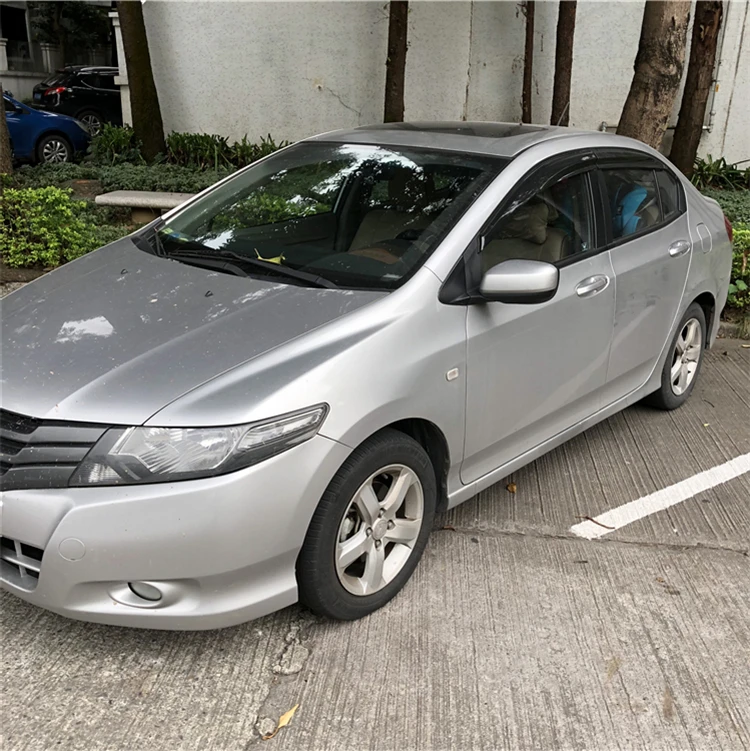 Для Honda City Пластиковый оконный козырек вентиляционные шторы Защита от солнца и дождя для Honda City авто аксессуары 4 шт./компл. 2008-2012