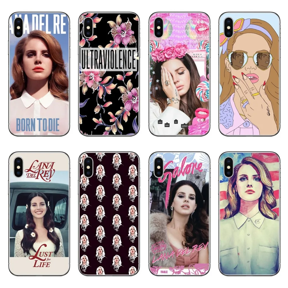 Модный сексуальный певец модель Lana Del Rey Жесткий ПК Coque телефонные чехлы Чехол для