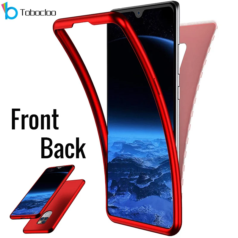 Спереди + чехол для huawei P30 Lite P Smart 2019 P20 Pro Коврики 20 Honor 9 10 8X Nova 3 3i 4 Ударопрочный