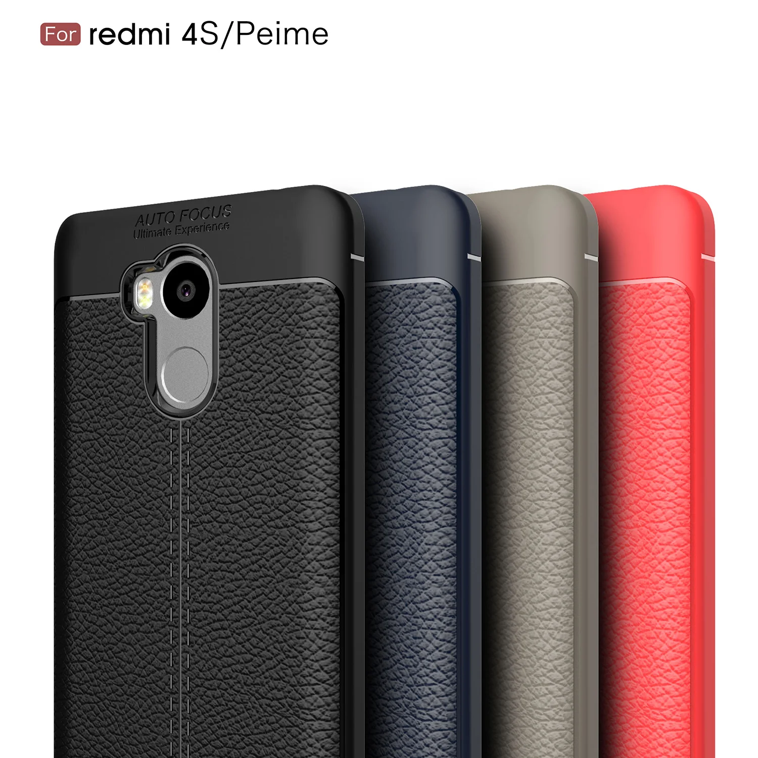 Silicone Case for Xiaomi Redmi 4 Pro / Redmi4 Prime 3/32 Fitted TPU Phone Cover Red Mi Bumper |
