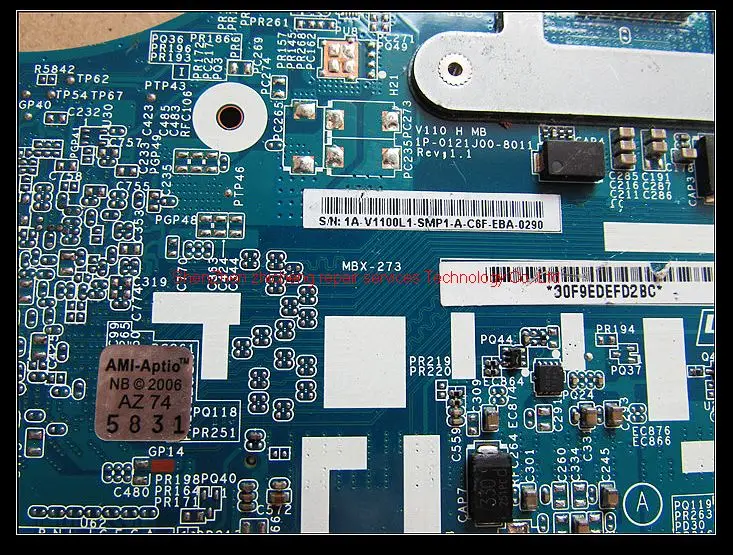 Zhichengrp для sve14a1s6c sve14a190x ноутбука a1871416a V110 MBX 273 1P 0121J00 8011 HM76 интегрированных материнских плат полностью