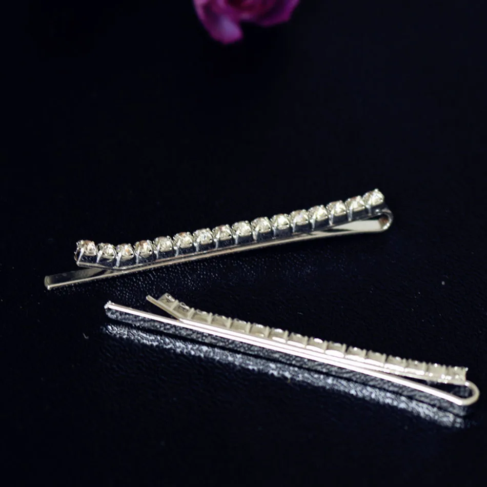 Thliveou серебряное покрытие невесты Hairdwear горный хрусталь кристалл заколки для волос заколки шпильки для волос Женская Девушка повязка на голову