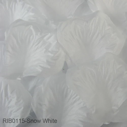 White QIFU 500 шелк рубиновый лепесток розы украшение покрытие стола искусственный цветок свадебное украшение цветы помолвка невесты быть романтичным - Цвет: White