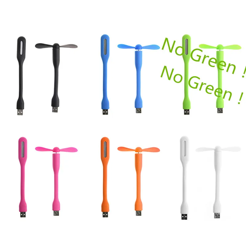 Творческий вентилятор USB Гибкие Портативный мини и светодиодный свет LamFor Xiaomi