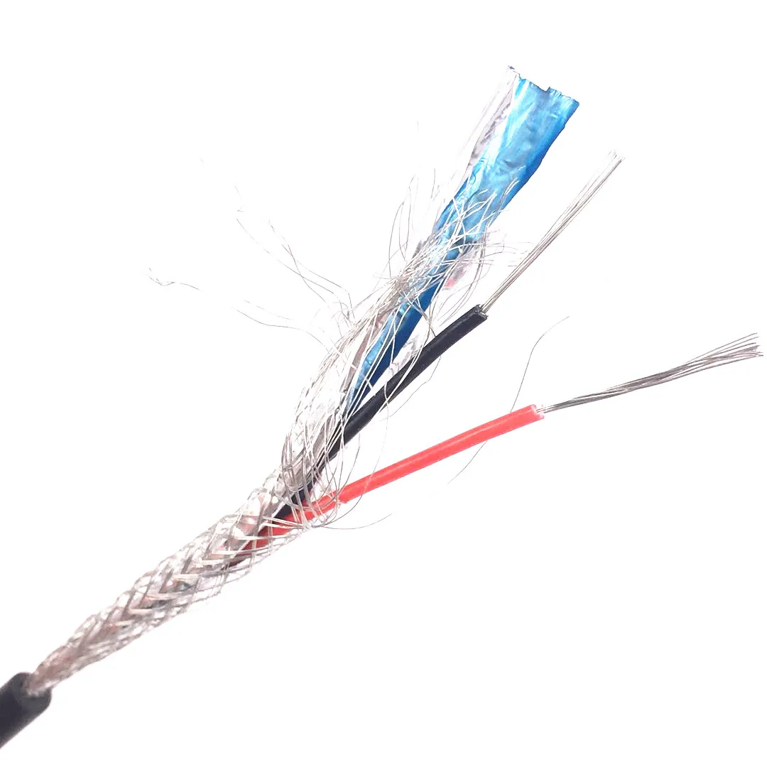 Экранированный кабель 26AWG 2/3/4/5/6/7/8 core 1 метр луженая медь RVVP экранированный провод