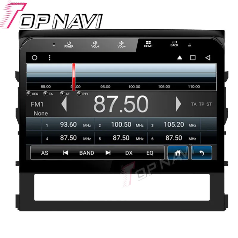 Авто Радио стерео для Toyota Land Cruiser 2016 10.1 ''Android 6.0 topnavi plug &amp play Бесплатная