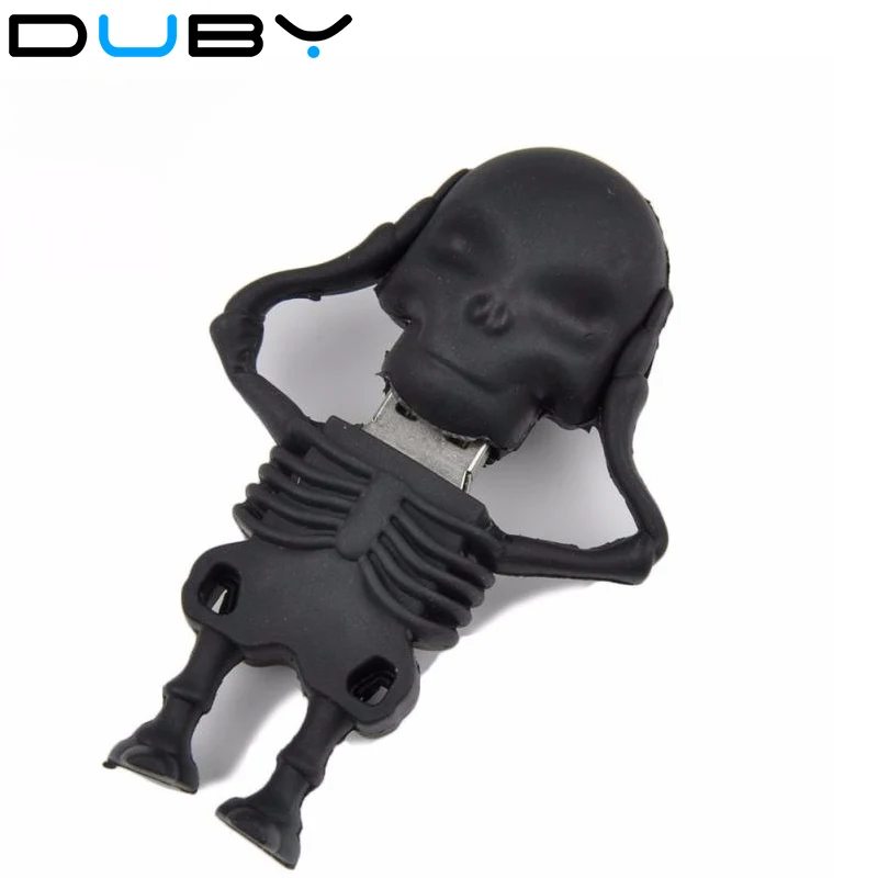 Новое поступление модный креативный usb флеш-накопитель с черепом 100% МБ 1 ГБ 2 8 16 32 64