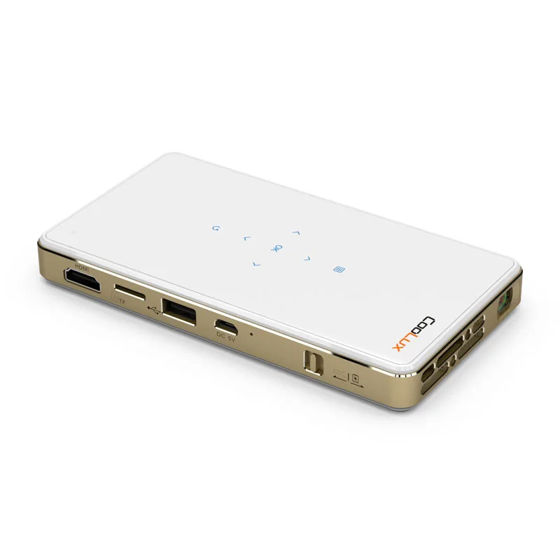 Coolux магазины Q6 Full HD 1080 P видео мини светодиодный проектор Android WIFI Airplay DLP карман