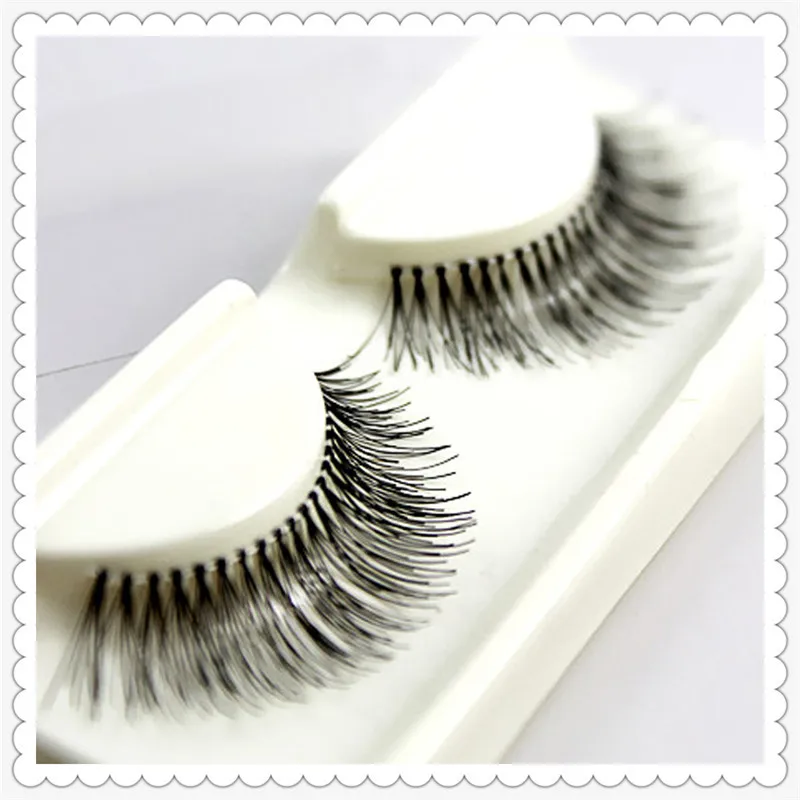 50 пары накладных ресниц натуральных длинных Ленточные супер мягкие ручной