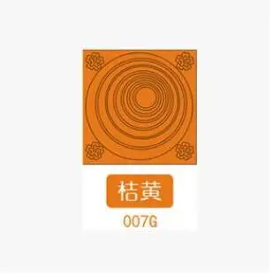 Orange Узор в горошек, цветы, настенные Стикеры для детской комнаты, плакат, шкаф для холодильника, круглая художественная фреска, домашний декор, самоклеющиеся ПВХ Наклейки на стены - Цвет: Orange