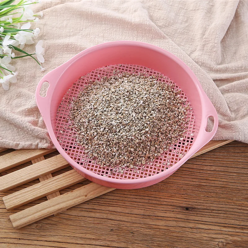 Практичная пластиковая сетка для сада сито почвы 3 мм компоста почвенный камень