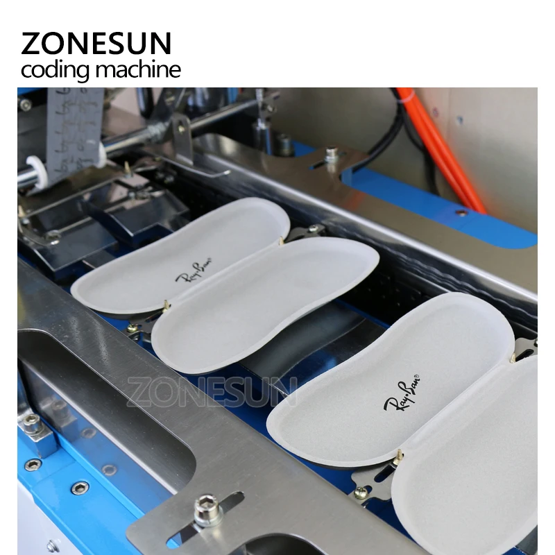 Полуавтоматическая бронзовая машина ZONESUN ZY 819L2 для очков горячего тиснения