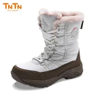 Женские ботинки TNTN, зимние, для снега, походов, шерстяные, теплые, вельветовые, водонепроницаемые ботинки, хлопковые ботинки для мужчин