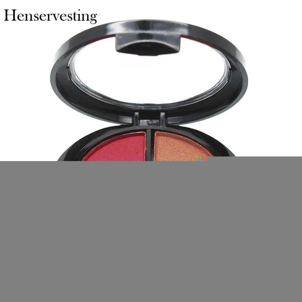 Тени 3 вида цветов Блестки для макияжа Косметика век с зеркалом кисти| |