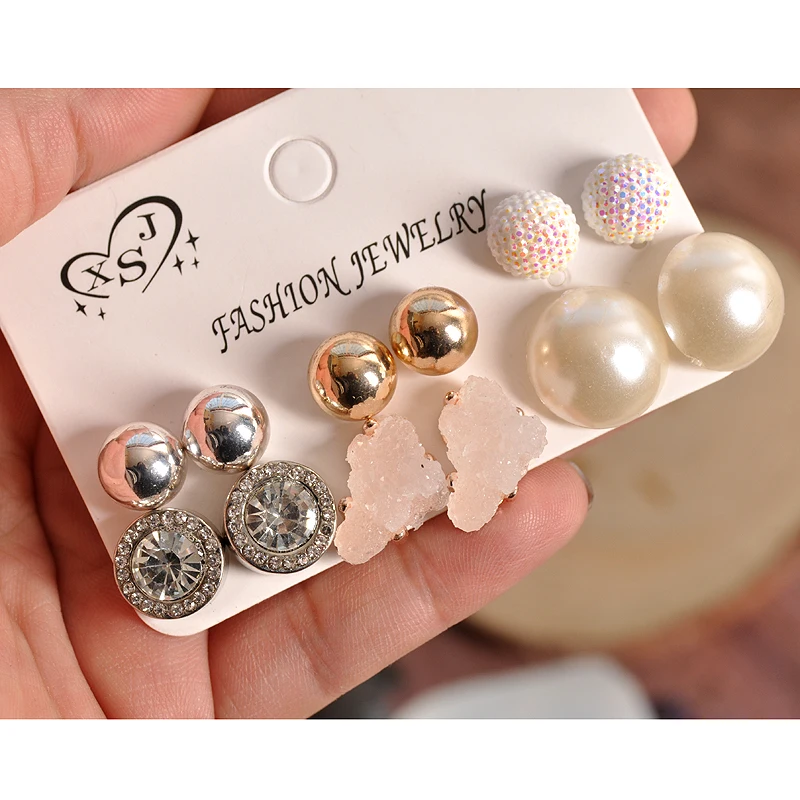 Новая мода для женщин оптовая продажа девочек вечеринок серьги с ушками красивые