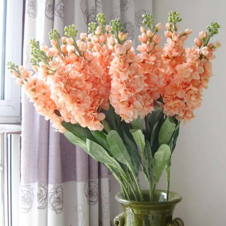 Фиолетовые шелковые цветы орхидеи из искусственной ткани вечерние украшения для