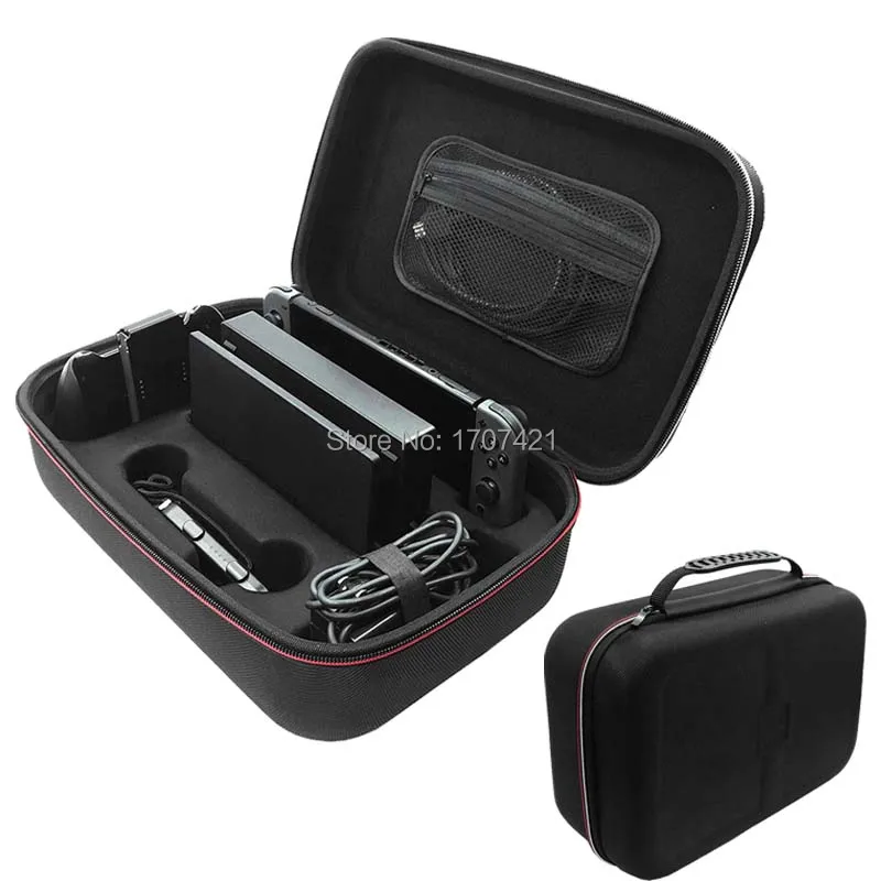 Большой Вместительный чехол для путешествий консоли Nintendo Switch защитный хранения