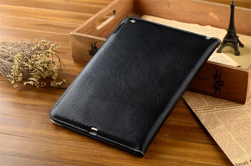 Dir-Maos для iPad Pro 12,9 ''чехол версия кожаный смарт-чехол ультра тонкий кожаный Стенд ручной держатель мягкий ручной ремень