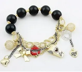 Классический женский браслет со свистком в стиле ретро подвеска губы B90|bracelet