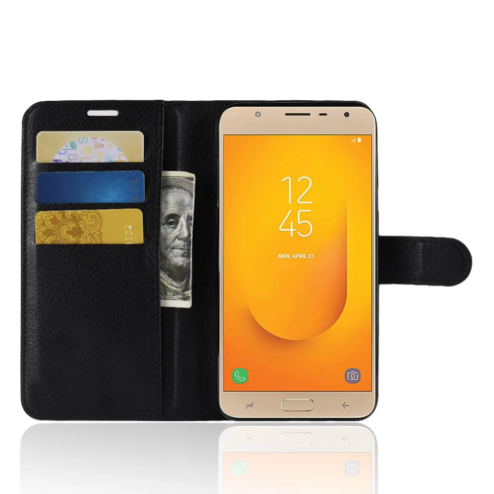 Чехол для телефона SAMSUNG Galaxy J7 Duo флип искусственная кожа задняя крышка чехол J720F