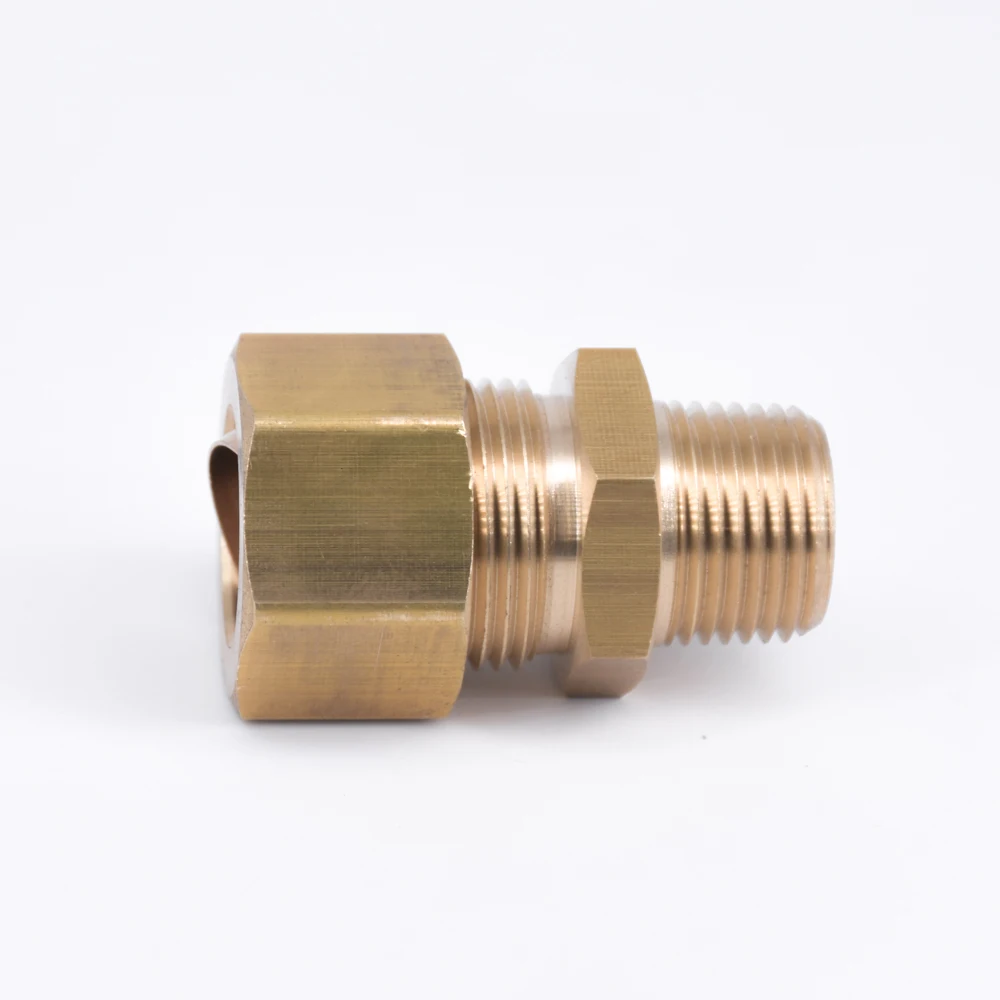 3/" NPT Мужской Fit 5/8" OD труба компрессионный Union Латунная Труба фитинг соединитель пропан вода газ Воздух Масло топливо Hydaulic пневматический