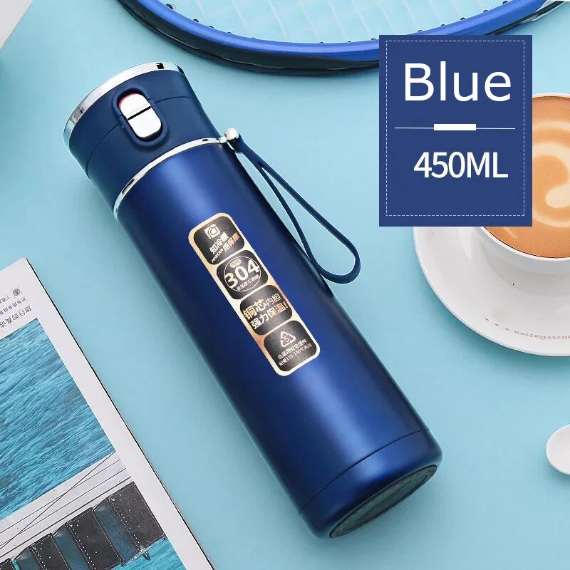 450 мл кофейная чашка с крышкой Термокружка уплотнение портативные вакуумные