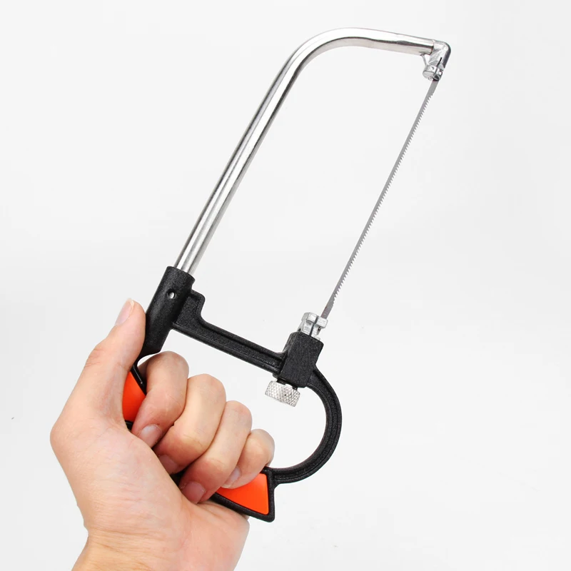 PEGASI 8in1 Multi-Function Woodworking Hand Hacksaw Magic Saw Portable Adjustable Detachable Mini Hack Metal Wood Cutter Tool