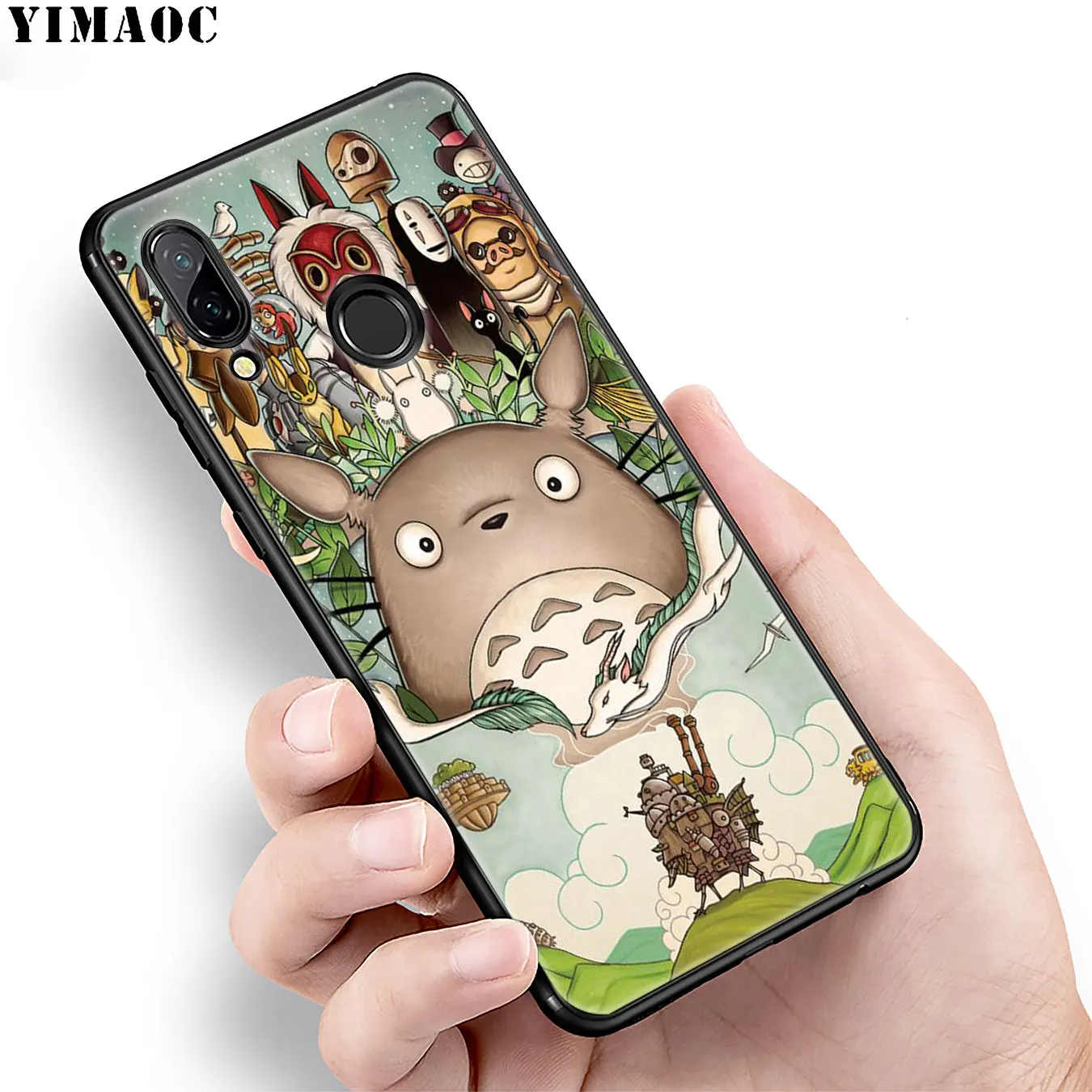 Мягкий силиконовый чехол YIMAOC для телефона Huawei Mate 30 20 10 Pro Lite Nova 5I 5t 5 3i 3 черный |