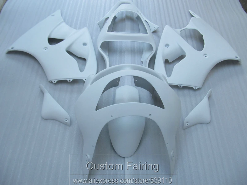 Набор обтекателей мотоцикла для Kawasaki Ninja ZX6R 98 99 белый обтекатель 1998 1999 года