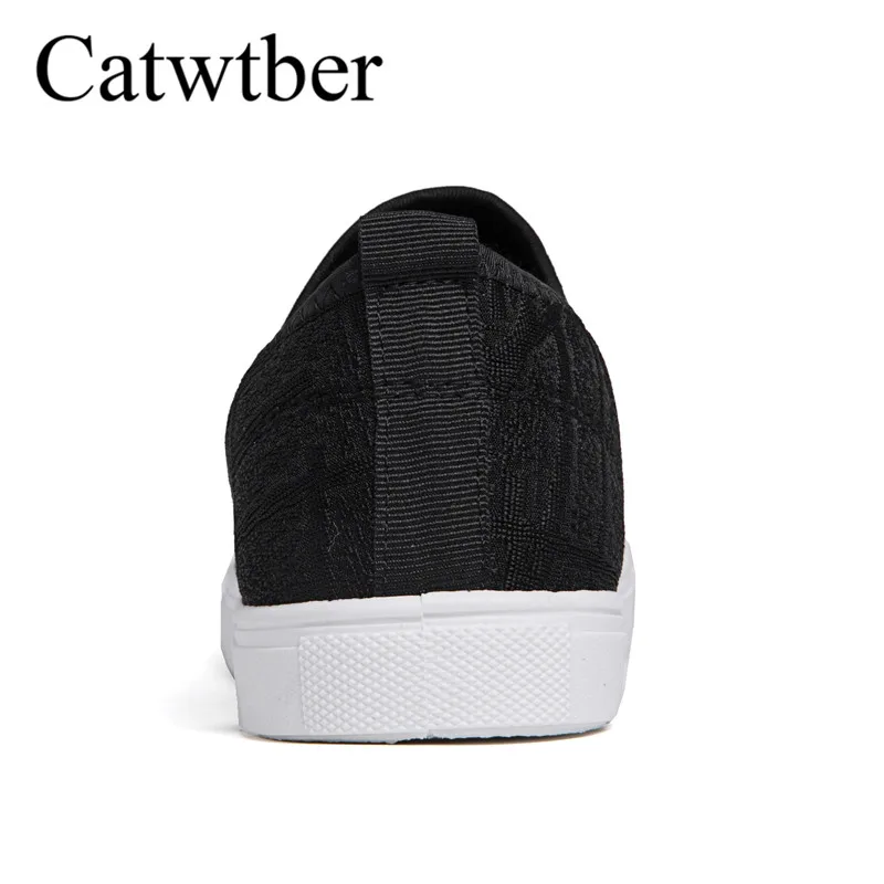 Catwtber 2018 классические мокасины мужской Черный серый цвет человек повседневная